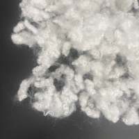 Fibre de polyester 100 % recyclée HCS creuse conjuguée siliconée 15D 64 mm de qualité supérieure pour garnissage textile domestique