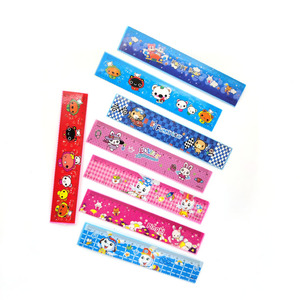 Regla Recta de Plástico Kawaii, Papelería Escolar para Niños, Diseños Creativos de Dibujos Animados, Reglas de 6 Pulgadas - Product Image 2