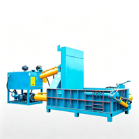 Presse compacteuse hydraulique automatique robuste pour ferraille 180T avec moteur électrique pour balles d'aluminium et d'acier inoxydable