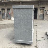 SH STONE pierre naturelle granit gris crypte mausolée columbarium et chapelle funéraire 48 niches double face urne funéraire prix