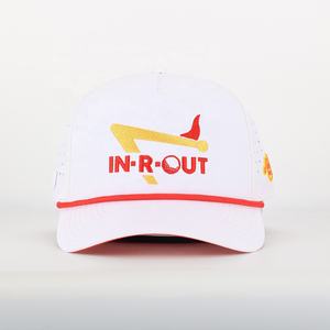 Wholesale Custom Laser Cut Hole <strong>Golf</strong>,Sporty High Quality Waterproof Baseball Cap,5 Panel Gorras,Embroidery Logo Polyester <strong>Hat</strong> - Product Image 2