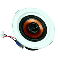 Altavoces Coaxiales de Techo de 4 Pulgadas XD-608PA, de Dos Vías, Alta Fidelidad, 70-100V, 10 Vatios, para Cine en Casa y Sistemas de Sonido Ambiental