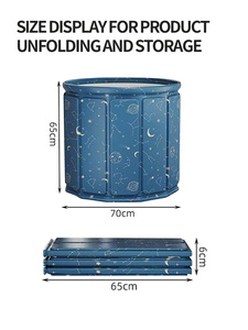 Enfants <span class=keywords><strong>baignoire</strong></span> 2025 girafe motif amélioré bébé seau de natation maison <span class=keywords><strong>pliable</strong></span> <span class=keywords><strong>baignoire</strong></span> <span class=keywords><strong>baignoire</strong></span> <span class=keywords><strong>baignoire</strong></span> seau de bain - Product Image 2