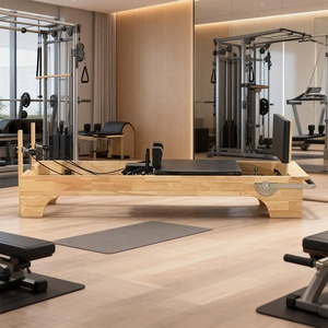 Reformer de Pilates Comercial, Equipo de Roble Blanco, Máquina Reformer, Escalera de Estudio, Barril, Corrector de Columna, Conjuntos de Yoga, EedFit <span class=keywords><strong>ED</strong></span>-P04 - Product Image 5