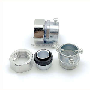 Dkj מתכת סגסוגת אבץ פלדה סגסוגת סוג שרוול גמיש קשיח צינור מחבר צינור גלי נוזל הדוק - Product Image 3