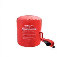 Cric gonflable en PVC durable de 4T pour véhicules tout-terrain, accessoire de récupération avec sac de transport pour sable et boue