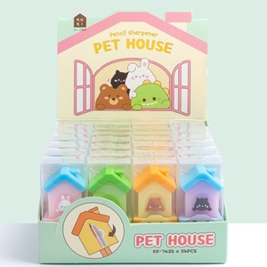 Hàn Quốc Phong Cách Sáng Tạo Động Vật Hình June 1st Món Quà Dễ Thương Silicone Thỏ Bánh Hamburger Bút Chì Mài Cơ Khí Bút Chì Mài - Product Image 6