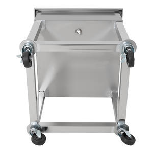 Carrito de Transporte de Acero Inoxidable Comercial para Platos Esterilizados - Carro de Entrega para Escurridor de Platos de Cocina - Product Image 5