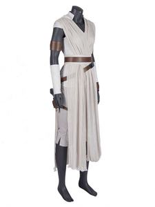 2026 High Quality Deluxe Halloween Cosplay <strong>Costume</strong> <strong>Rey</strong> Skywalker Full Set Clothes Women Role Play Movie <strong>Costumes</strong> - Product Image 2