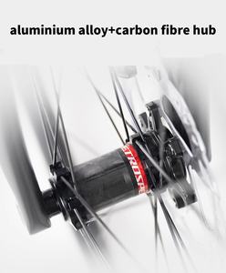 Vélo de Route <span class=keywords><strong>Twitter</strong></span> CYCLONE Wave en Fibre de Carbone 7170, Transmission Électronique 24 Vitesses, Freins à Disque Hydrauliques, Cyclisme, Jantes 105 700C - Product Image 6