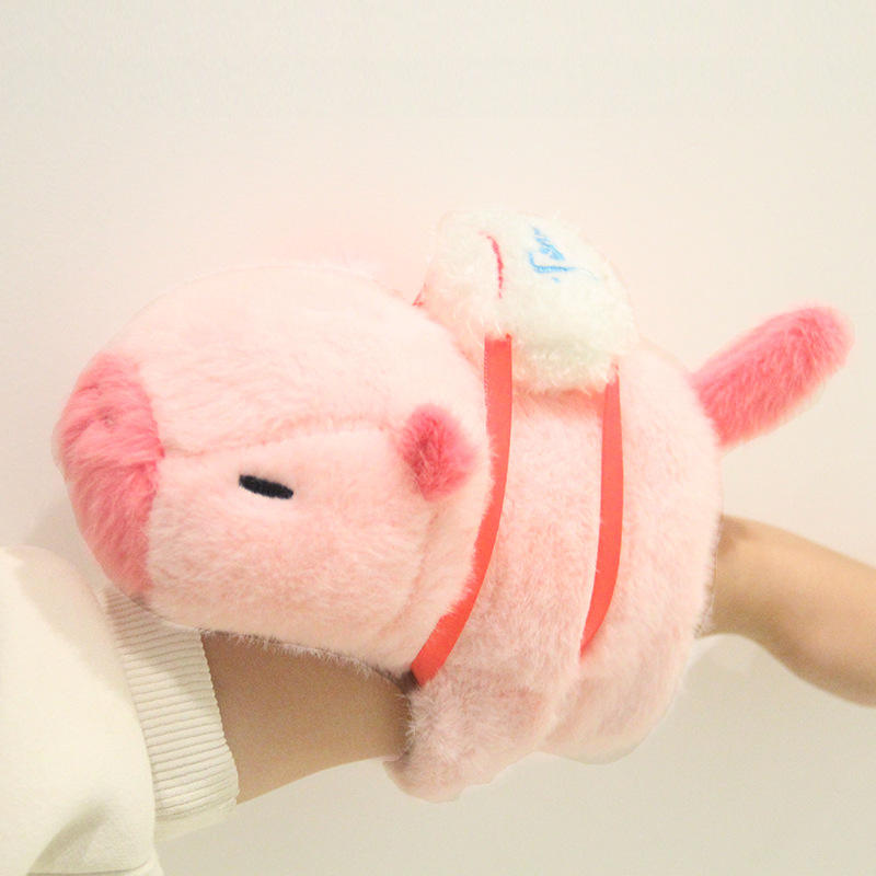 Kapibara rose [style sac à dos]