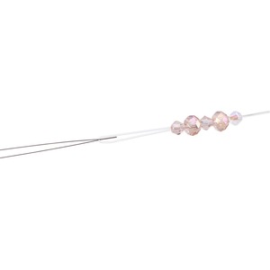 Open End Split Beading Needle High Elastic Steel Jewelry Pin For <b>Bead</b> <b>Threading</b> Tool - Product Image 3