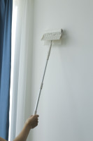 Ausziehbares Teleskop-Klebeband mit langem Griff, breit 16cm 30 60 100 Blatt Zerreißen des Papier Klebrige Fussel rolle mit großer Boden reinigung