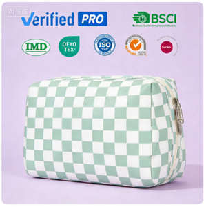 BSCI Factory Custom trucco da viaggio borsa cosmetica Organizer Make Up borse da toilette scomparti donne <span class=keywords><strong>ragazze</strong></span> - Product Image 1