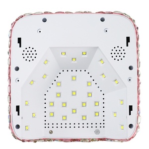 Lampe à ongles UV LED sans fil 72W avec écran cœur, rechargeable, séchoir à vernis gel, lampe de manucure diamant OEM - Product Image 5