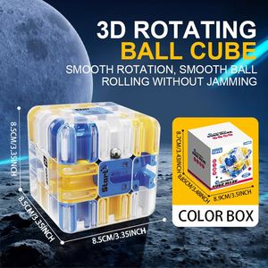 Cross-border 3D Stereoscopic Maze Cube Maze Puzzle Cube Parent-child Children's Logical <b>Thinking</b> Training Decompression Toy - Product Image 5