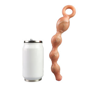 10,5 Zoll Super Soft Silikon Vibrator Anal Perlen Paare Anal Plug Massage Adult Sexspielzeug Flirten Vibrierende Anal Butt Plug - Product Image 1