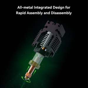 Bloque de Calentamiento Cerámico Creality Ender-3 V3 SE KE con Boquilla de Cambio Rápido, Alto Flujo y Temperatura Máxima de 300°C - Product Image 6