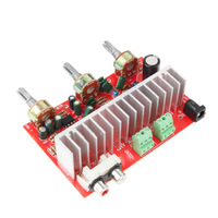 Amplificateur de puissance à deux canaux 2*40W TDA7377, modèle YJ2, marque SZHFYDZ, montage par soudure, audio de voiture, réglage des aigus/graves