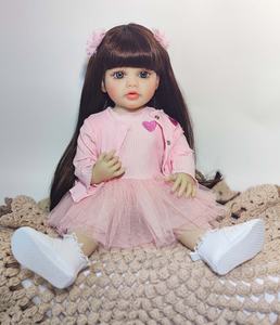 Muñecas de Silicona de Cuerpo Completo R&B de 22 Pulgadas Bebé Recién Nacido Bonecas a la Venta - Product Image 4