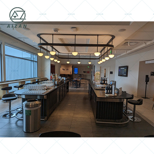 Comptoir de bar moderne de meubles de restaurant de qualité supérieure pour le salon d'hôtel de restaurant de musique de café de café - Product Image 2