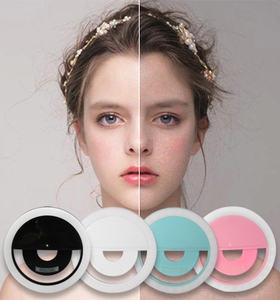 Di động ánh sáng lên mini ánh sáng bên phải cho điện thoại Charm flash chuyên nghiệp sạc mini clip trên Selfie Vòng LED cho điện thoại di động - Product Image 3