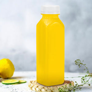 Botella de jugo cuadrada, 16oz, <span class=keywords><strong>500</strong></span> <span class=keywords><strong>ml</strong></span>, <span class=keywords><strong>PET</strong></span>, transparente, vacía, <span class=keywords><strong>500</strong></span> <span class=keywords><strong>ml</strong></span>, de plástico, venta al por mayor - Product Image 6