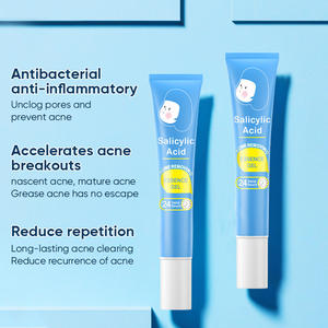 Gel de traitement des boutons d'acné à action rapide, 10% d'acide salicylique, gel d'acné apaisant, réparation des peaux sensibles, cicatrices d'acné, crème de traitement de l'acné - Product Image 6