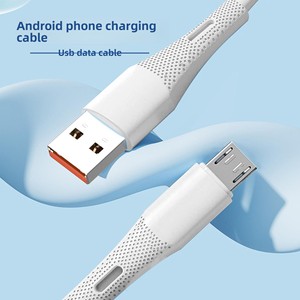 Кабель для быстрой зарядки 120 Вт <span class=keywords><strong>USB</strong></span> 2.0 Micro-<span class=keywords><strong>USB</strong></span>, композитный медный проводник, для Android-смартфонов, из экологичного ПВХ-материала - Product Image 2