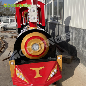 รถไฟเด็กเล่นแบบใช้แบตเตอรี่ สนามเด็กเล่นสนุกๆ รถไฟเด็กพร้อมราง - Product Image 3