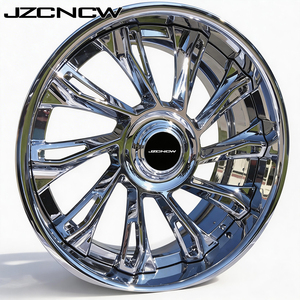 ล้อฟอร์จขอบลึก 2 ชิ้น ขนาด 17-24 นิ้ว 5x120 มม. รุ่น JZCNCW แบบกำหนดเอง สำหรับรถยนต์นั่งส่วนบุคคล RR4 RR21Wraith พร้อมยาง - Product Image 2