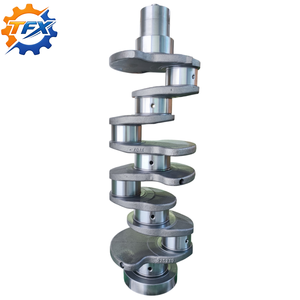 Pièces OEM PC120 PC120-6 PC120-6E PC120-7 PC130 PC130-6 PC130-7 Pièces de moteur d'excavatrice 4D102 S4D102 Vilebrequin - Product Image 1