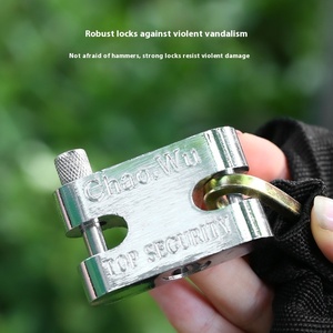 <span class=keywords><strong>Candado</strong></span> <span class=keywords><strong>de</strong></span> <span class=keywords><strong>Cadena</strong></span> para Motocicleta y <span class=keywords><strong>Bicicleta</strong></span>, Sólido, Reforzado, Anti-Hidráulico - Product Image 4