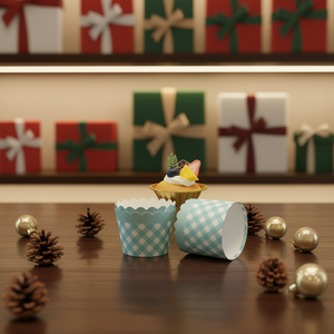 Moldes Redondos Desechables para Muffins y Cupcakes <span class=keywords><strong>KAIKE</strong></span>, Aptos para Horno, Resistentes al Aceite, Entrega Rápida - Product Image 6