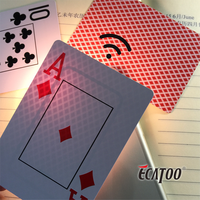 Vente chaude Loisirs RFID Incrustation IC Magic Poker Card
