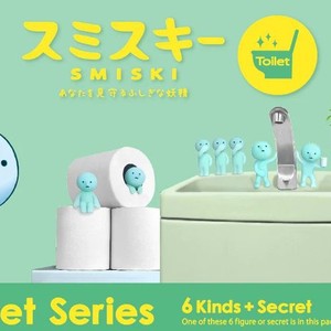Hot Sale SA SMISKIS Worker/bed Room/bath/Toilet Series <b>PVC</b> <b>Blind</b> Box Toy Figure Statue Mini Toys Decoration - Product Image 1