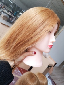 <span class=keywords><strong>Tête</strong></span> de mannequin d'entraînement en gros avec cheveux 100% humains, mannequins de coiffure moins chers pour l'entraînement, modèle de <span class=keywords><strong>tête</strong></span> de <span class=keywords><strong>poupée</strong></span> - Product Image 2