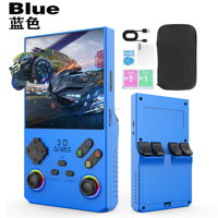 Consola de Juegos Super Miyoo Mini Plus con Sistema Operativo Linux Onion, 40,000 Juegos, Descarga por WiFi, Pantalla IPS de 4'', 4GB de RAM, Batería de 4000mAh