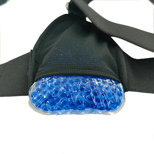 Cinturón de <span class=keywords><strong>hernia</strong></span> recién llegado con almohadillas de gel para soporte de ajuste de <span class=keywords><strong>hernia</strong></span> inguinal transpirable negro caliente y frío - Product Image 4