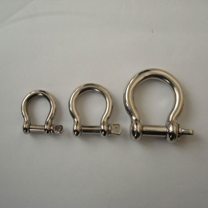 Grillete de arco tipo JIS de acero inoxidable para aparejos marinos e industriales - Product Image 2