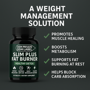 Penjualan Langsung Pabrik Tablet Pembakar Lemak Slim Plus 100% Ekstrak Kacang Ginjal Putih Alami Untuk Dewasa 100% Suplemen Makanan Murni - Product Image 2