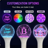 Bastones de Plástico LED Personalizados con Logotipo, Fabricación Directa de Fábrica, OEM/ODM, para Eventos de Fans - Envío Rápido