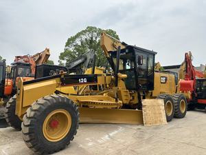 Used 2020 USA Caterpillar 12G Motor Grader Scraper Land Leveller Shovel Blade grader Pavement Construction Machinery Engine - Product Image 4