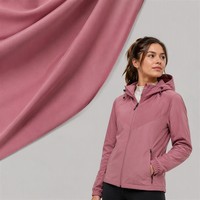 Tela Laminada de TPU 100% Poliéster 150D, 125GSM, Impermeable, Alta Elasticidad, Tipo Pongee, para Chaquetas y Cortavientos de Exterior, 155cm