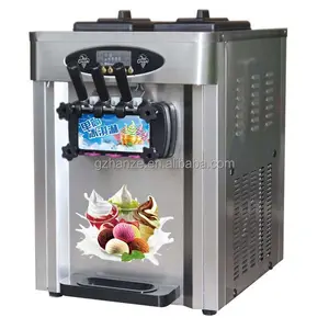 Machine à crème glacée arc-en-ciel, mini machine à crème glacée fabriquée en chine