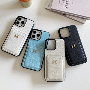 Nuova Custodia per Telefono in Pelle Stile Europeo e Americano con Porta Carte, <span class=keywords><strong>Cover</strong></span> Trendy per <span class=keywords><strong>iPhone</strong></span> 17 Pro Max / <span class=keywords><strong>iPhone</strong></span> 14 - Product Image 1