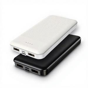 Banco de Energía Portátil de Alta Capacidad al por Mayor de Fábrica, 10000mAh 20000mAh, Doble USB, Salida de 10W, Entradas Dobles para Recarga de Teléfonos - Product Image 1