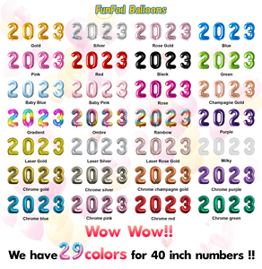 40 34inch Birthday Party Decoration Hot Selling Number <strong>2</strong> <strong>Balloons</strong> Aluminum Foil Number <strong>Balloons</strong> - Product Image 3