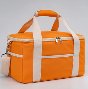 Sac isotherme en toile pour le déjeuner, avec bretelles réglables, pliable et souple, vente en gros - Product Image 2