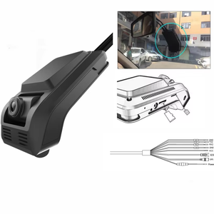 Cámara de salpicadero avanzada 4G de doble lente con sistema de seguimiento GPS compatible con WiFi 4 canales <span class=keywords><strong>ADAS</strong></span> DSM AI Cámara para camiones y automóviles - Product Image 3